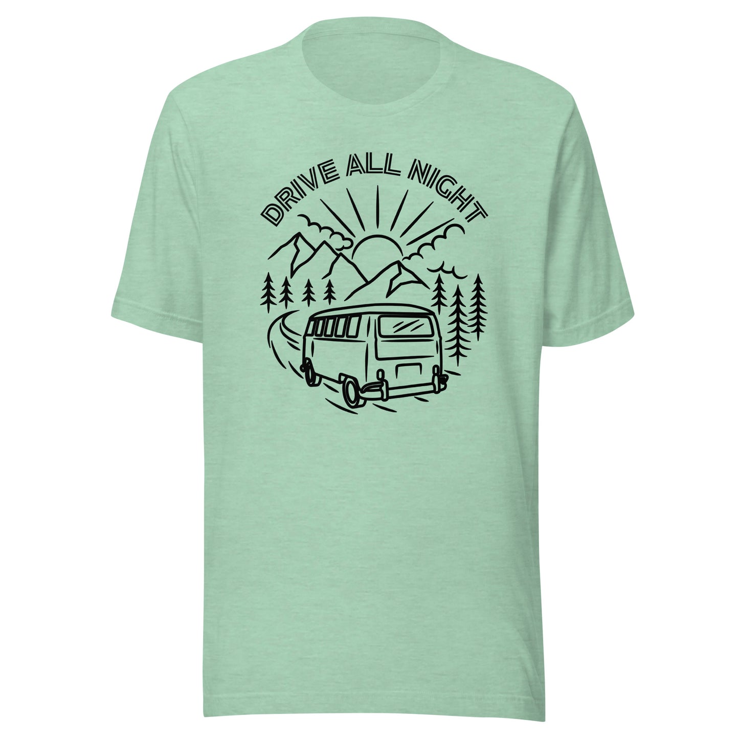 Drive All Night Unisex t-shirt