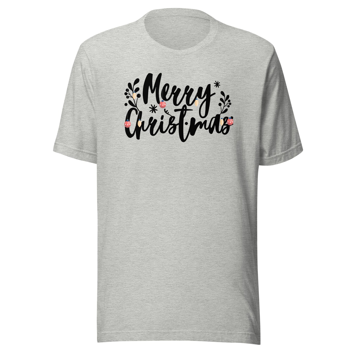 Merry Christmas Ornaments Unisex t-shirt