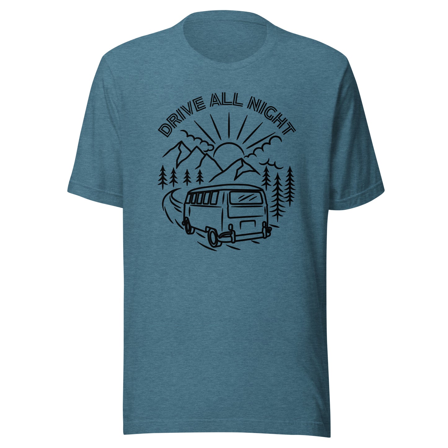 Drive All Night Unisex t-shirt