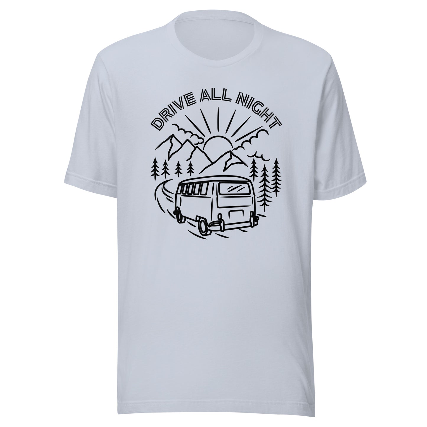 Drive All Night Unisex t-shirt